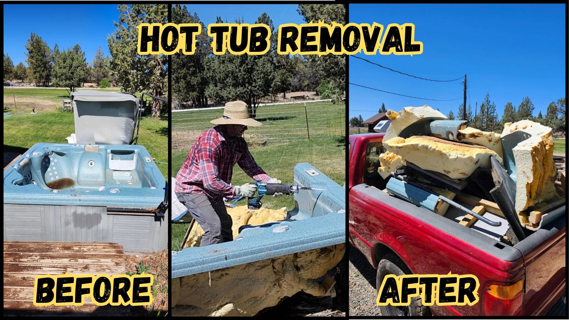 Hot Tub Removal